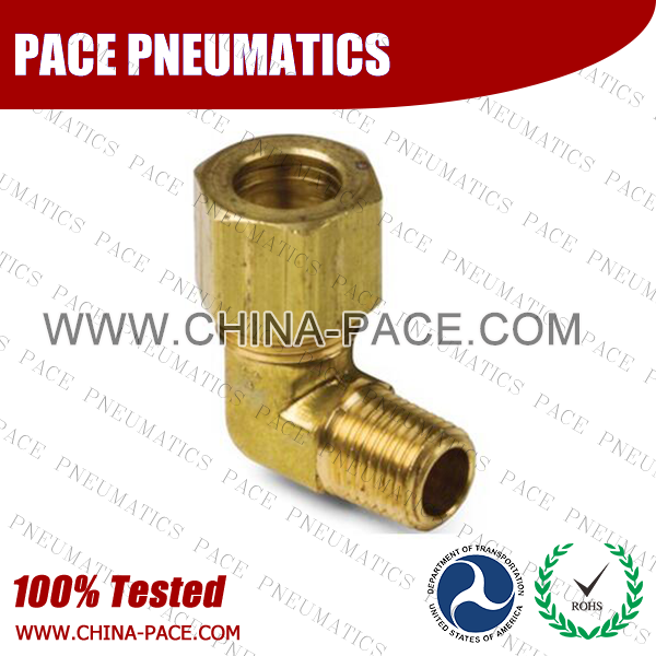 Forged 90°Male Elbow Brass Compression Fittings, Air compression Fittings, Brass Compression Fittings, Brass pipe joint Fittings, Pneumatic Fittings, Air Fittings, Pneumatic connectors, Air Connectors, pneumatic Components